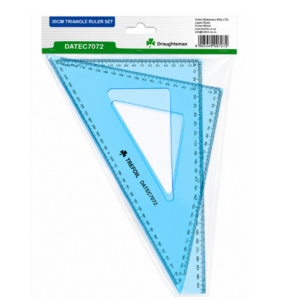 Technical Drawing Set Square Set 45 & 60 DATEC7072