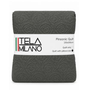 Tela Milano 3 Piece Microfibre Quilt 220x200