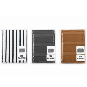 Pillow Case Assorted Prints 2pcs