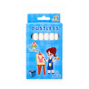 Kids White Chalk 24pcs