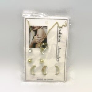 Earring, Necklace & Ring Set A13303 - A5 Cash and Carry