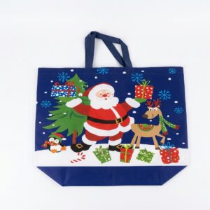 Chrismas Shopping Bag Non Woven 32x25x17